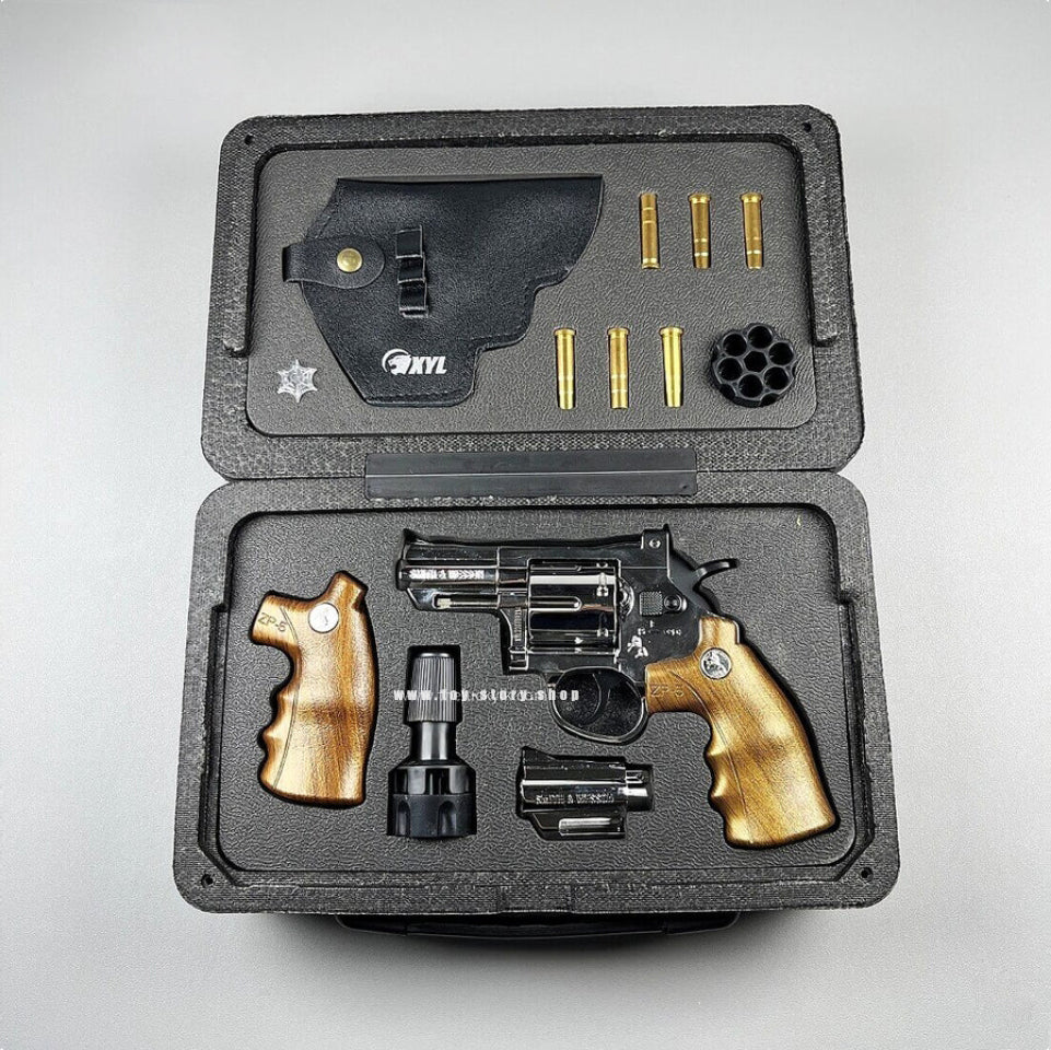 Brand New Metal ZP-5 Revolver Gel Blaster