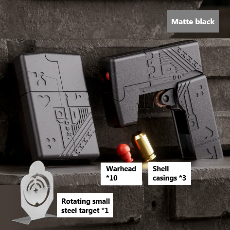 edc decompressed toy shell throwing toy gun alloy