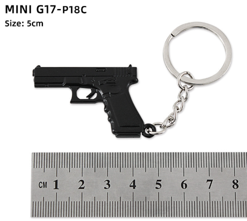 Mini Chicken pendant P90 S686 DP-28 alloy key chain