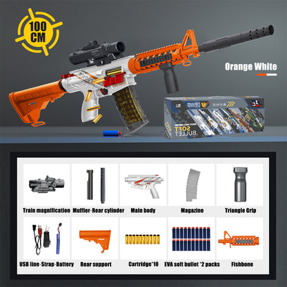 M416 electric repeating assault rifle toy gun