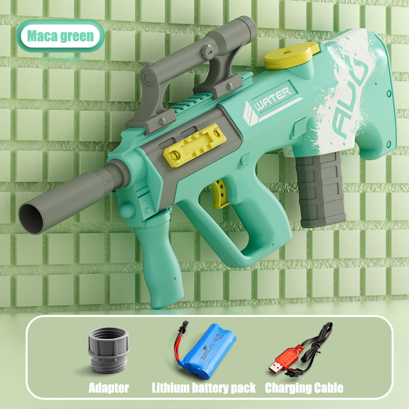 AUG electric burst toy water gun p90
