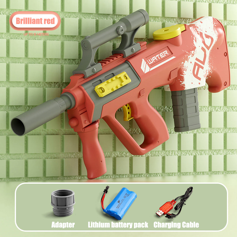 AUG electric burst toy water gun p90