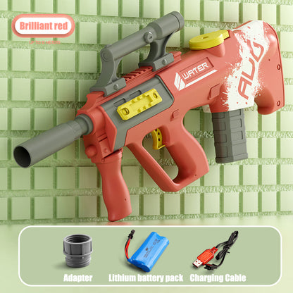 AUG electric burst toy water gun p90