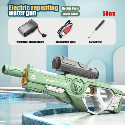 AUG electric burst toy water gun p90