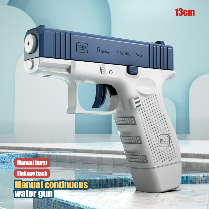 Children adults toy water gun enjoy summer games