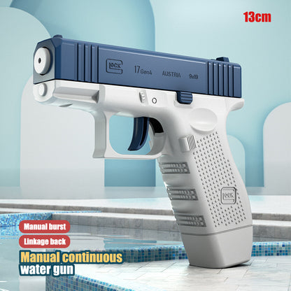 Children adults toy water gun enjoy summer games