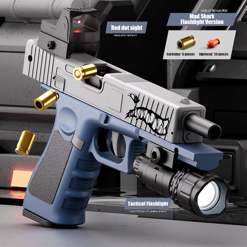 Glock repeating soft bullet pistol