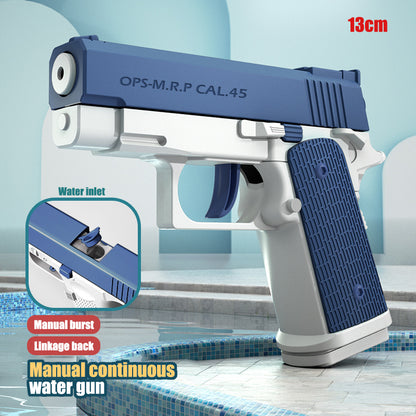 Children adults toy water gun enjoy summer games