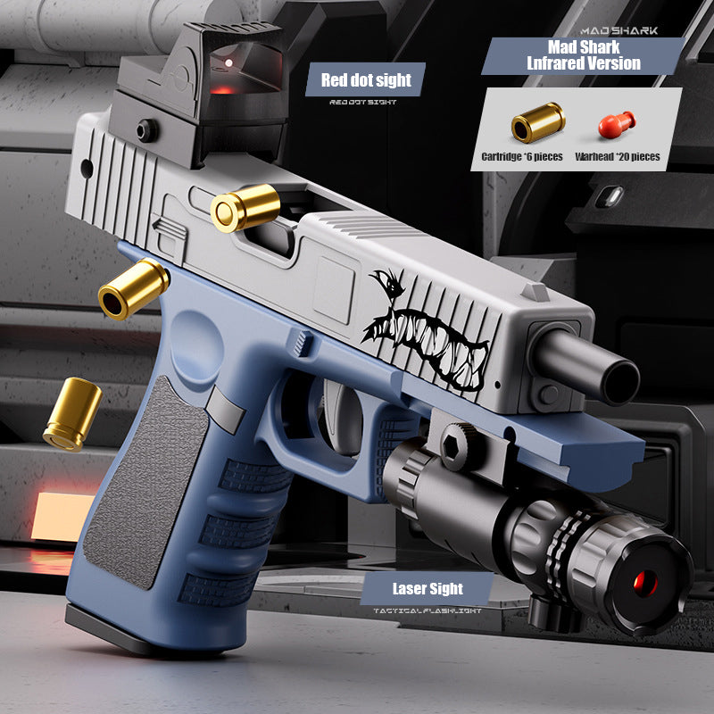 Glock repeating soft bullet pistol