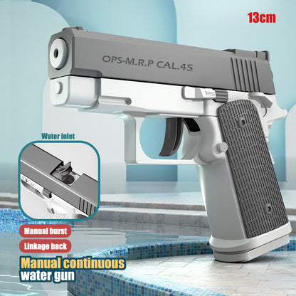 Children adults toy water gun enjoy summer games
