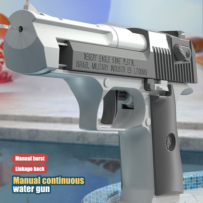 Children adults toy water gun enjoy summer games