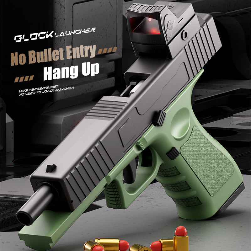 Glock repeating soft bullet pistol