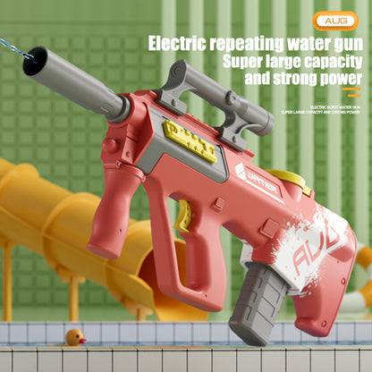 AUG electric burst toy water gun p90
