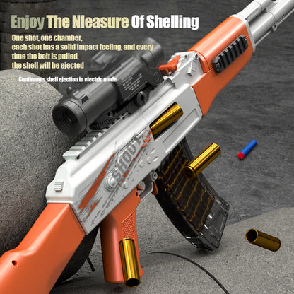 AKM ejection soft bullet gunner self-integrated electric burst