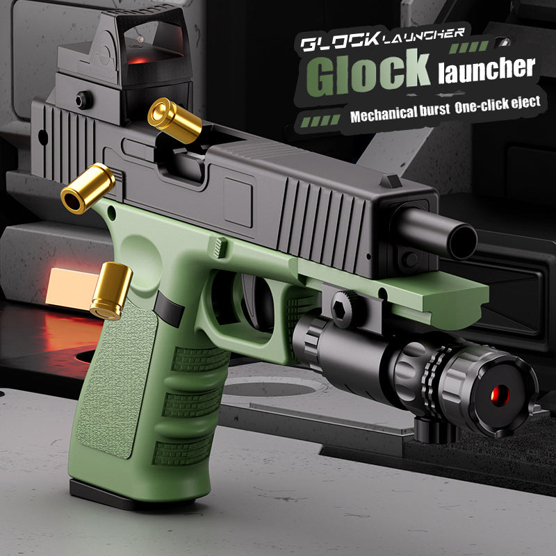 Glock repeating soft bullet pistol