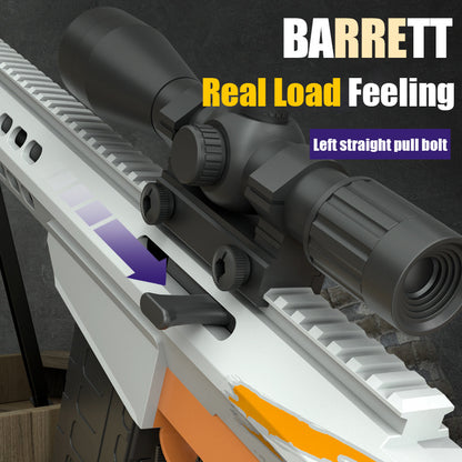 Barrett sniper soft bullet gun AWM children adult boy toy gun