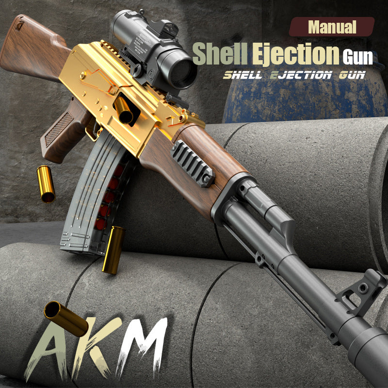 AKM ejection soft bullet gunner self-integrated electric burst