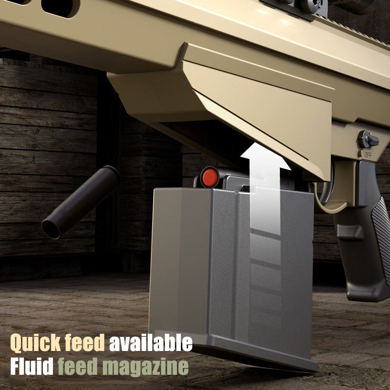Oversized nylon sniper rifle Barrett sniper soft bullet gun