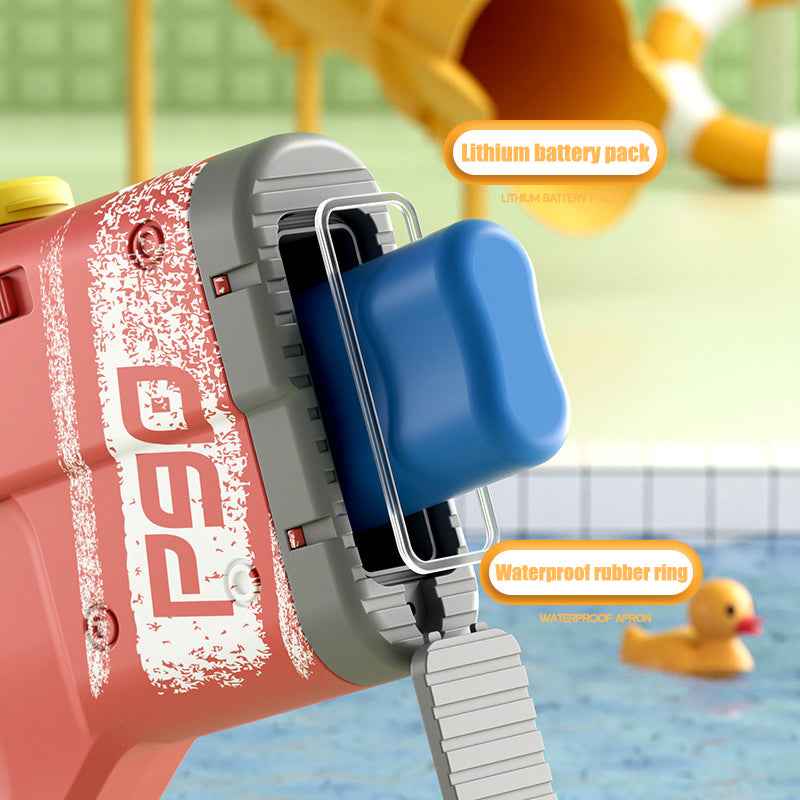 AUG electric burst toy water gun p90