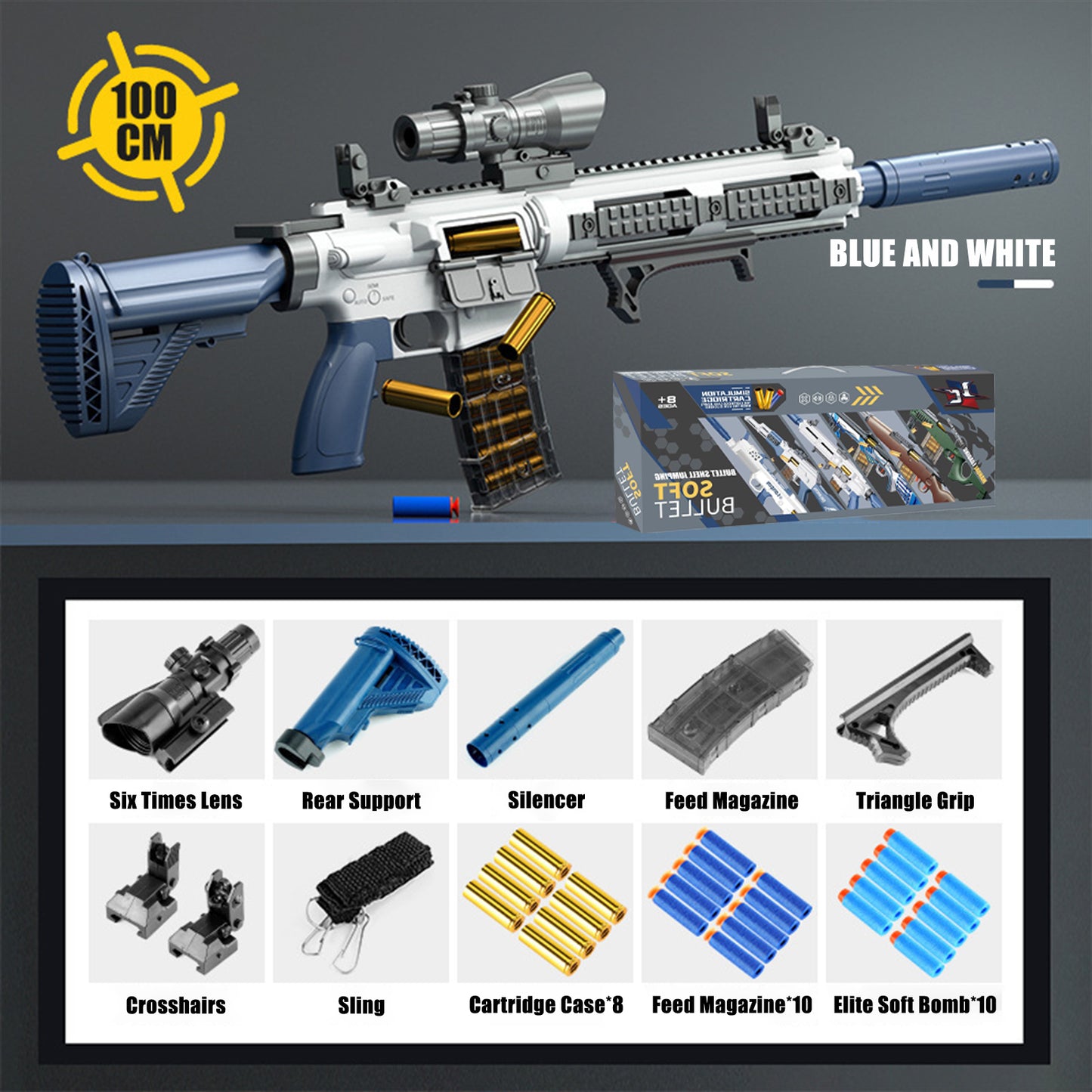 M416 manual EVA soft bullet assembled assault rifle
