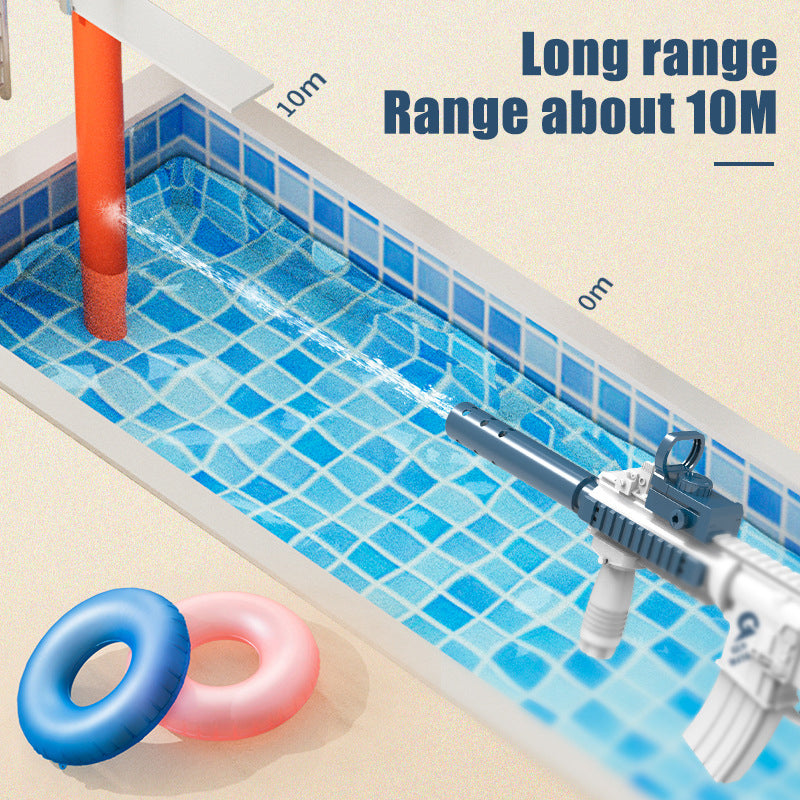 Electric large capacity M416 toy water gun
