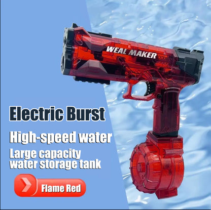 Large capacity, long battery life, powerful rapids electric burst water gun toy gun