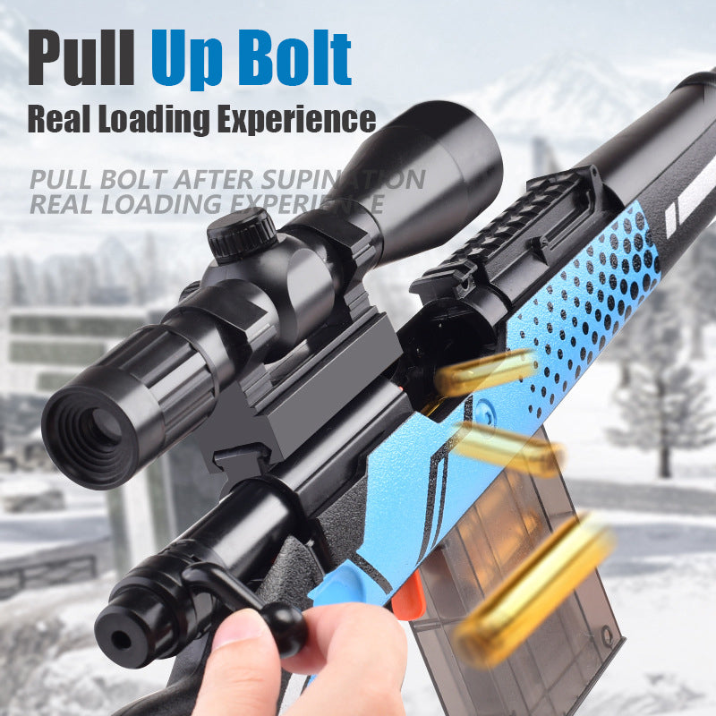 M24, 98k toy gun sniper grab manual supply of ammunition