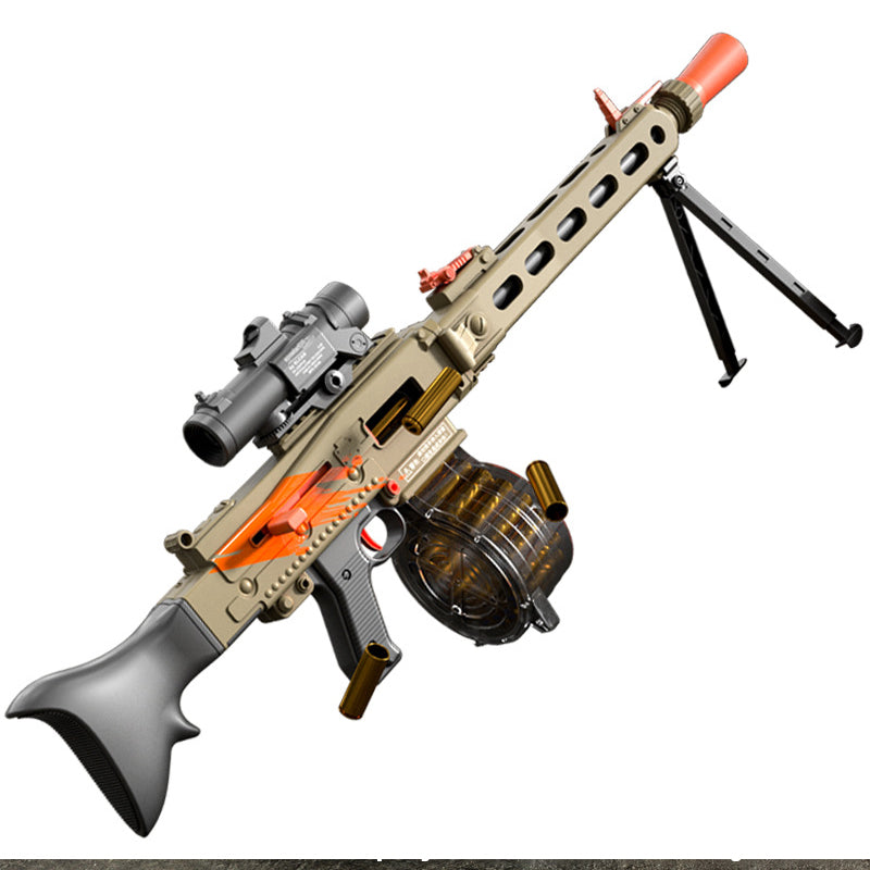 MG3 in one electric ejection soft bullet gun ejection toy machine gun