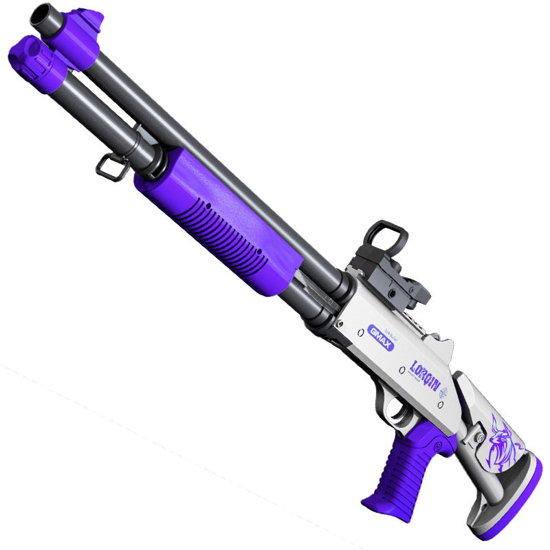 Shotgun XM1014 manual pull bolt can launch soft bullet toy gun