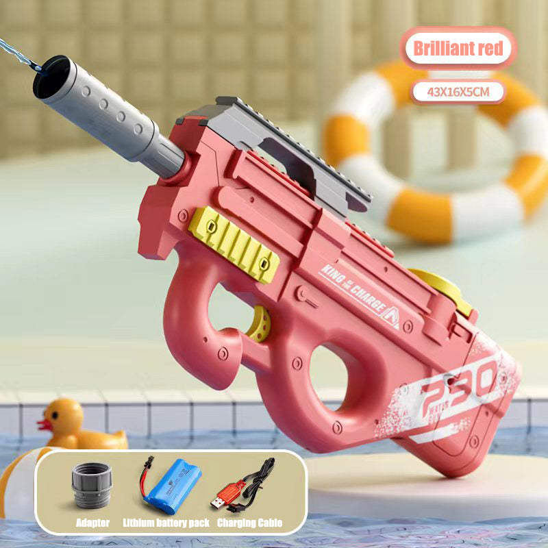 AUG electric burst toy water gun p90