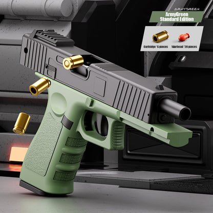 Glock repeating soft bullet pistol