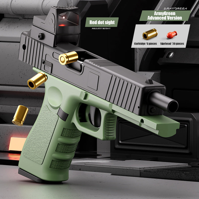 Glock repeating soft bullet pistol