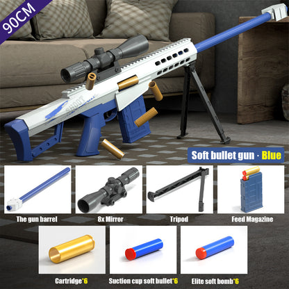 Barrett sniper soft bullet gun AWM children adult boy toy gun