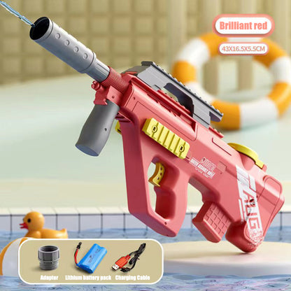 AUG electric burst toy water gun p90
