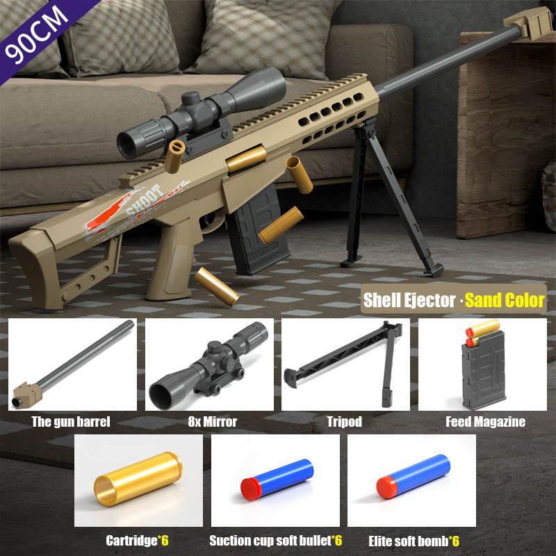 Barrett sniper soft bullet gun AWM children adult boy toy gun